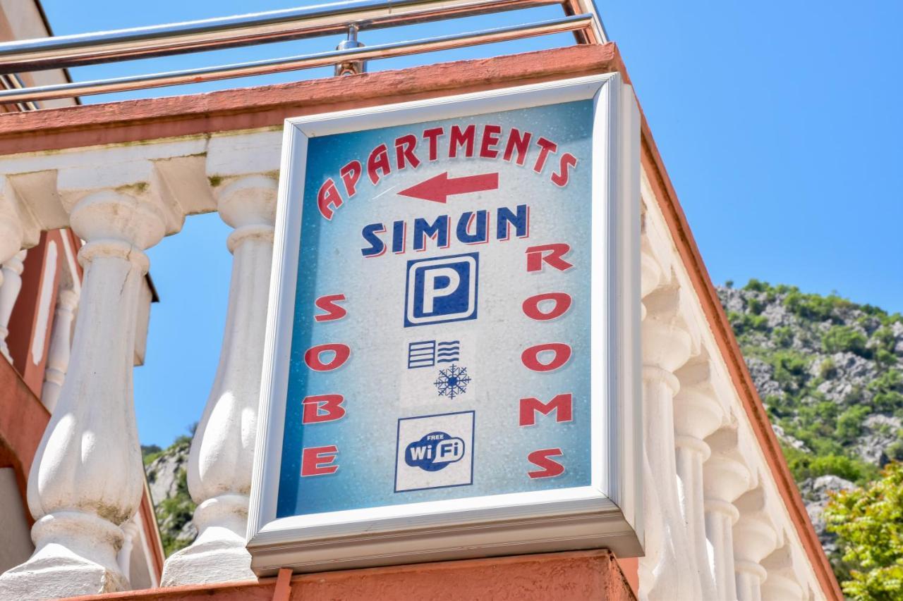 Apartments Simun Котор Екстериор снимка
